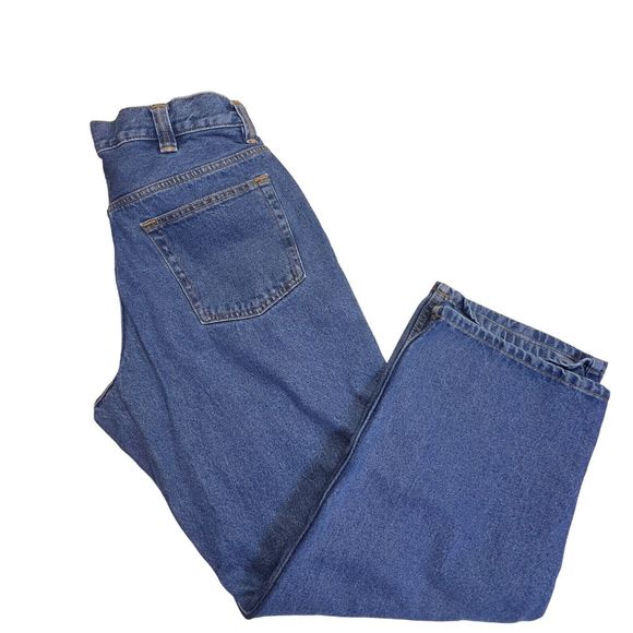 Blue Mountain Jeans Mens Size 36x32 Regular Straight Fit Denim Blue Pants READ - Picture 1 of 13